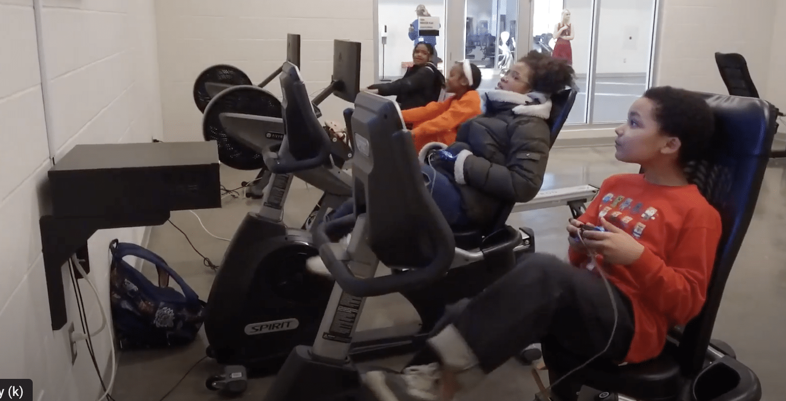 Champaign Park District Adds Exergame Room