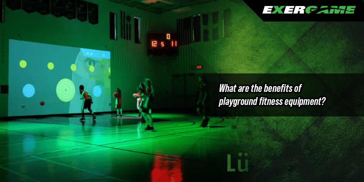 What are the benefits of playground fitness equipment?