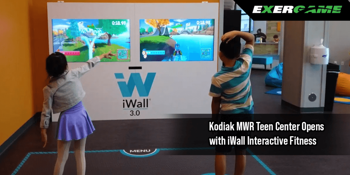 Kodiak MWR Teen Center Opens with iWall Interactive Fitness